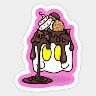 Spooky Sweet: Chocolat Chip Cookie Sticker